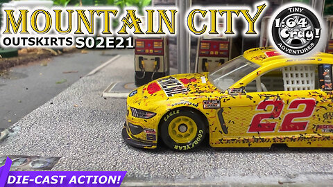 Mountain City Outskirts S02E21 - matchbox hotwheels 1/64 motormax minigt maisto NASCAR diecast