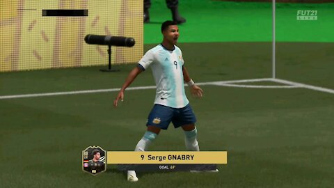 Fifa21 FUT Squad Battles - Serge Gnabry goal