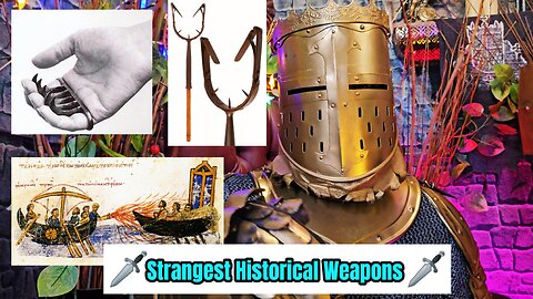👑 STRANGEST HISTORICAL WEAPONS