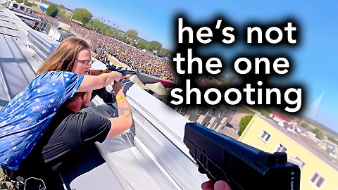 New Footage Of Trump's Shooter's Encounter With Police Goes Viral