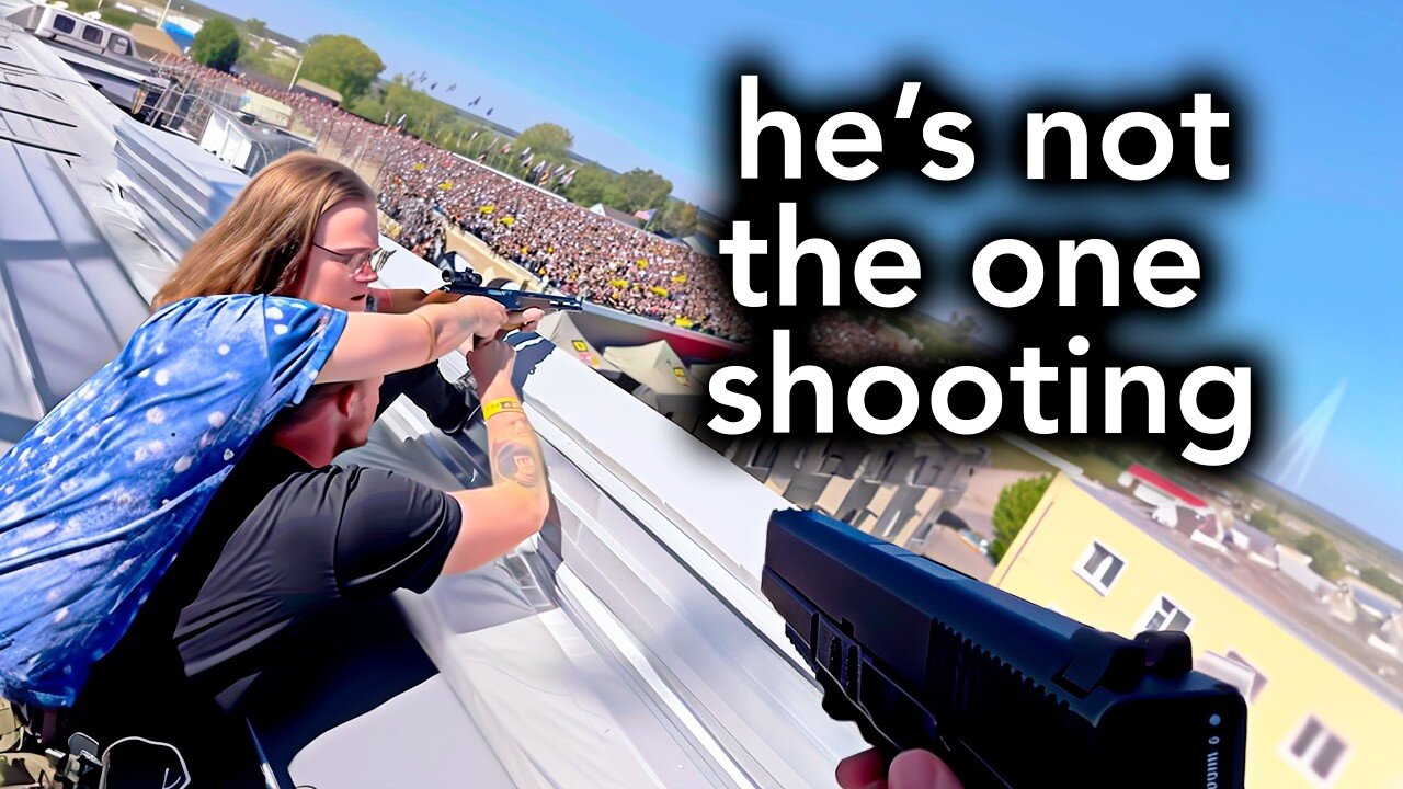 New Footage Of Trump's Shooter's Encounter With Police Goes Viral