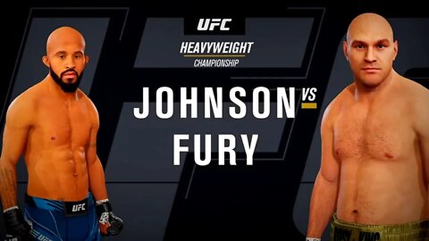 EA Sports UFC 4 Gameplay Tyson Fury vs Demetrious Johnson