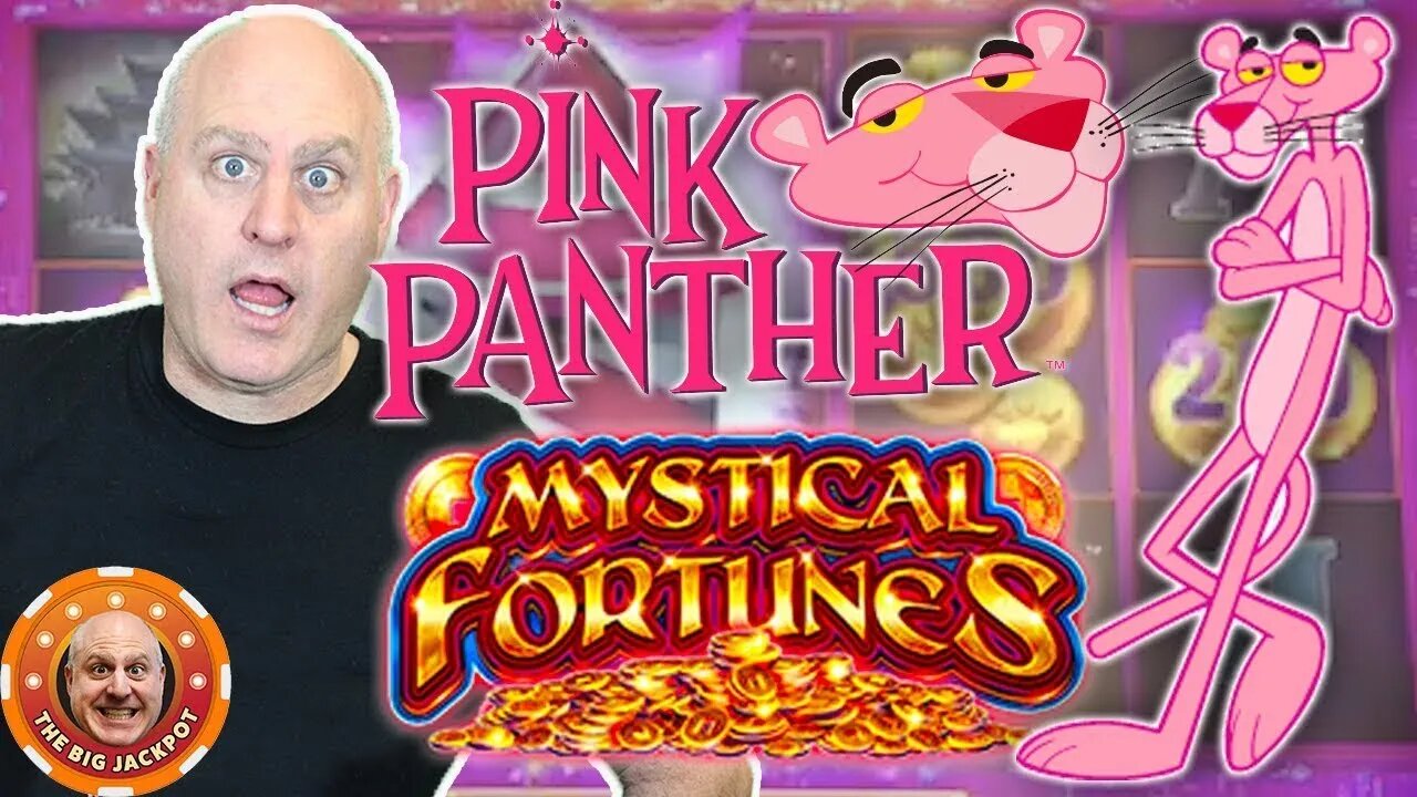 Max Bet $25 Spins 🎰 Pink Panther Mystical Fortunes with 3 Bonuses! 💥
