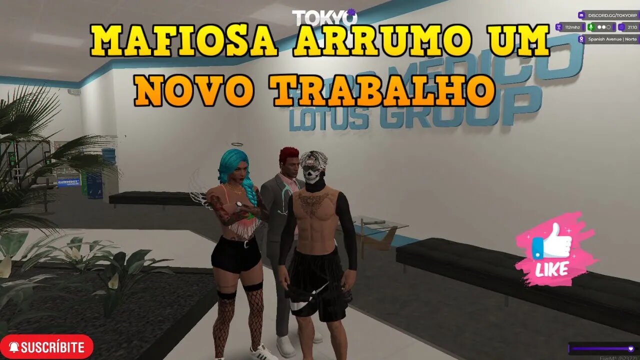 MAFIOSA ARRUMO UM TRABALHO NOVO GTA RP