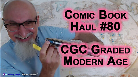 Comic Book Haul #80: Lonely Piggy Care Package, CGC Graded Modern Age [Happy ASMR]