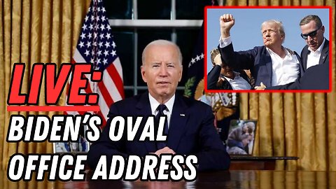 LIVE: President Biden Addresses The Nation After Trump Assassination Attempt