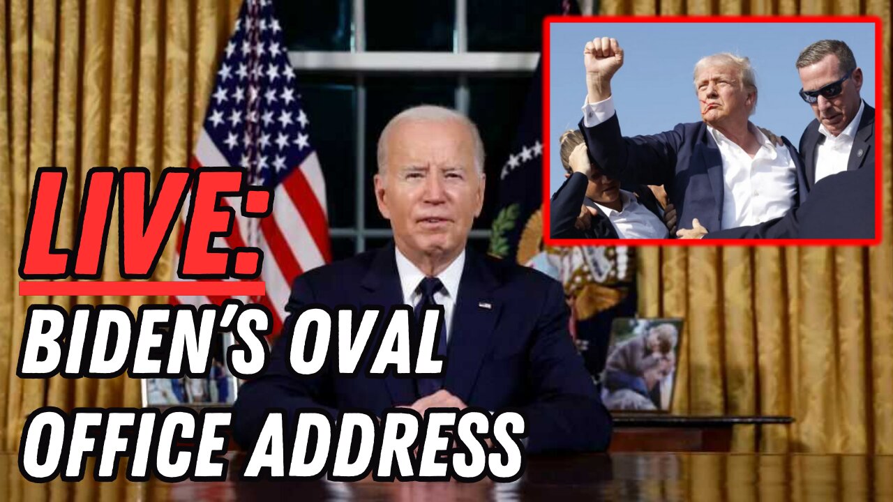 LIVE: President Biden Addresses The Nation After Trump Assassination Attempt