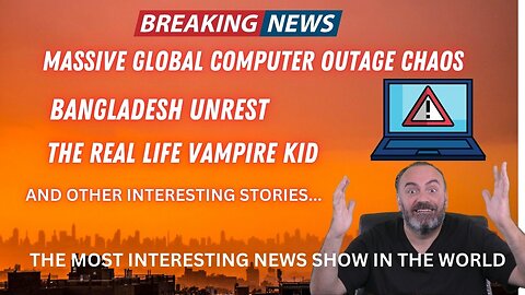 MASSIVE COMPUTER OUTAGE BLAMED ON MICROSOFT