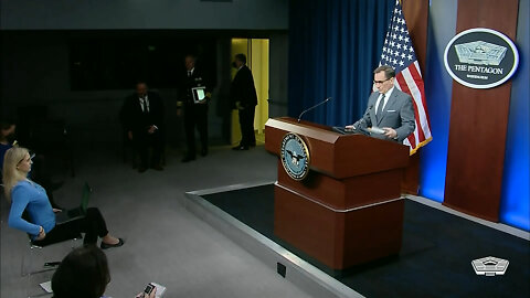 Pentagon Press Secretary Holds Briefing