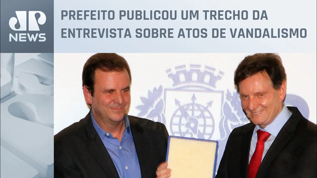 Eduardo Paes chama Crivella de 'imbecil incompetente' nas redes sociais