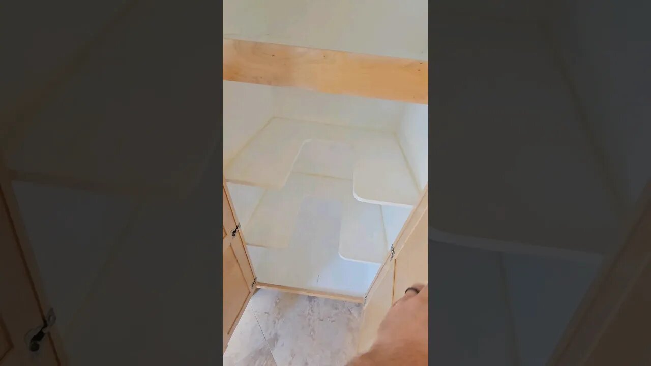 I have always wanted to do this to my cabinet shelves!