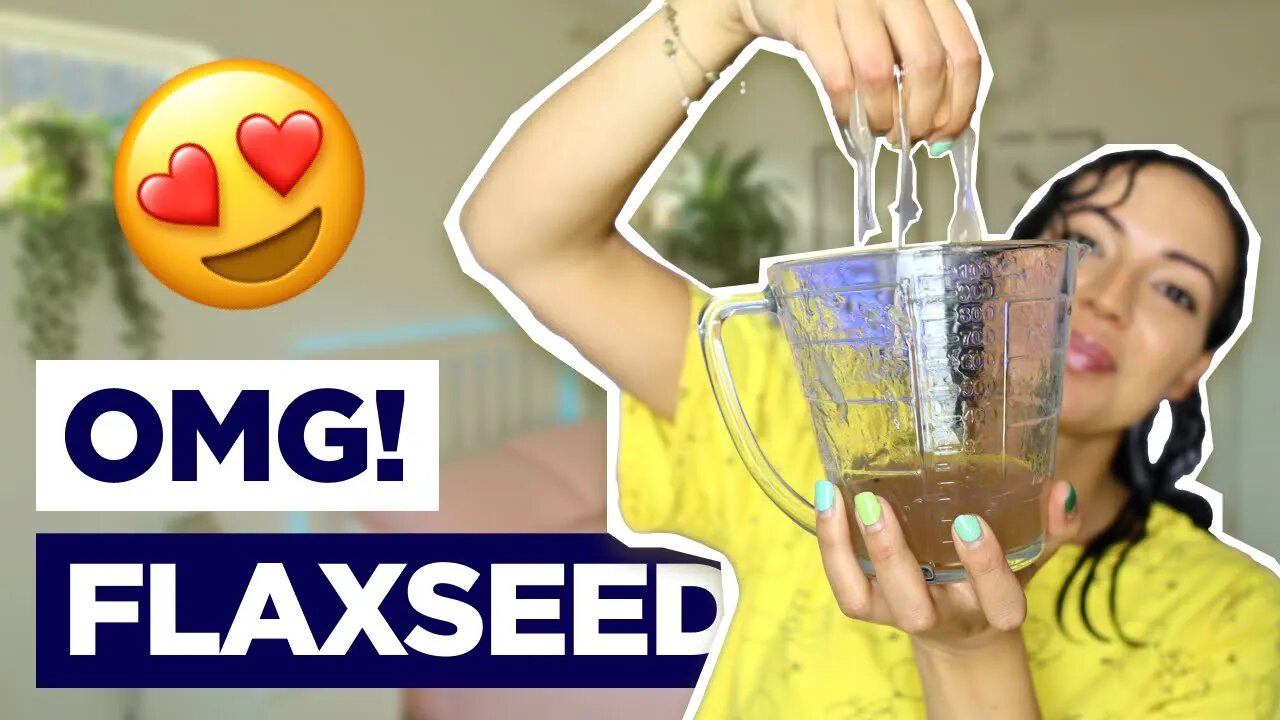 I Used Flaxseed Gel For 96 Hours and This is What Happened! (Flaxseed Gel on Dry Hair and Hair Loss)