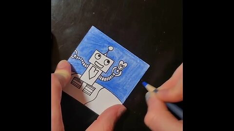 Indefinitely WRONG's first offical live drawing! 😁🤖 Join the creator and Robot and learn to create!