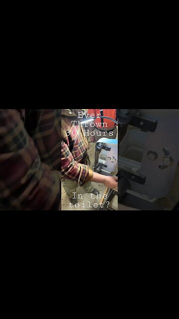 I ruin my best friends Knife…#life #accidentnews #knife #diy #montana