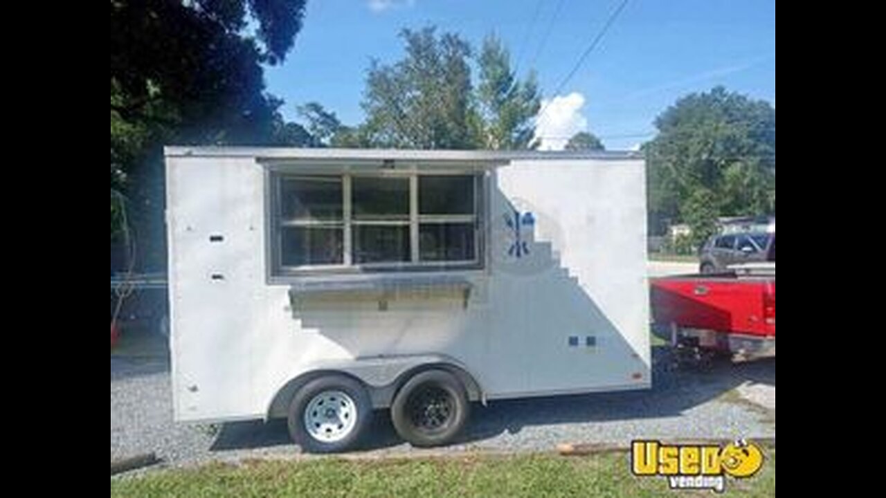 8' x 14' Food Concession Trailer | Street Vending Unit for Sale in Florida!