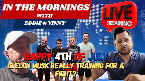 In The Mornings with Eddie and Vinny | Happy 4th of July