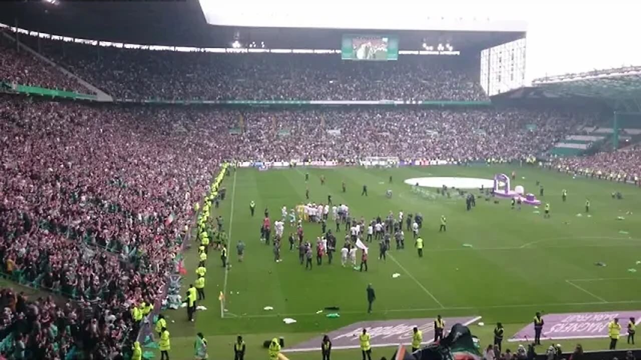 Celtic Fans - Live It Up | Celtic 5 - 0 Aberdeen | 27/05/2023