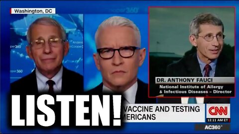 Old Dr. Fauci Clip Surfaces! Interesting! Let’s Compare It To A Recent One…