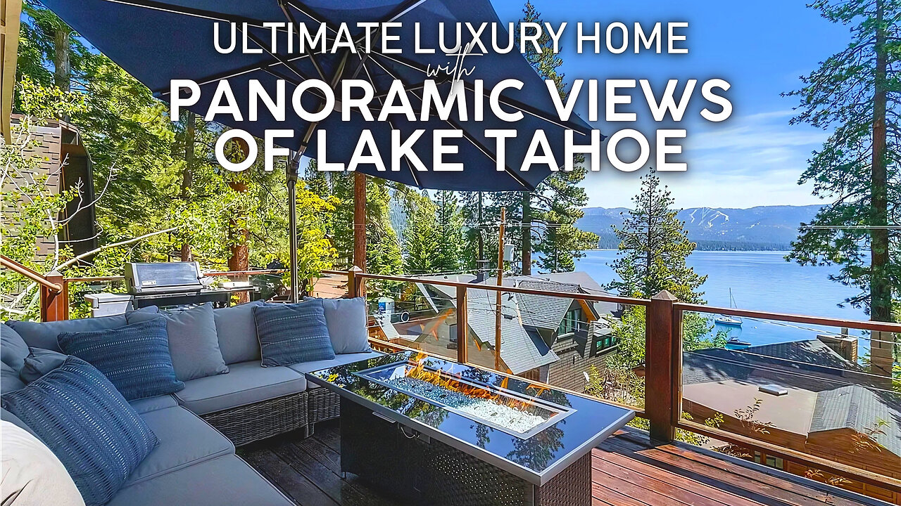 Experience the BEST Tahoe Lake Views at Crystal Bay!