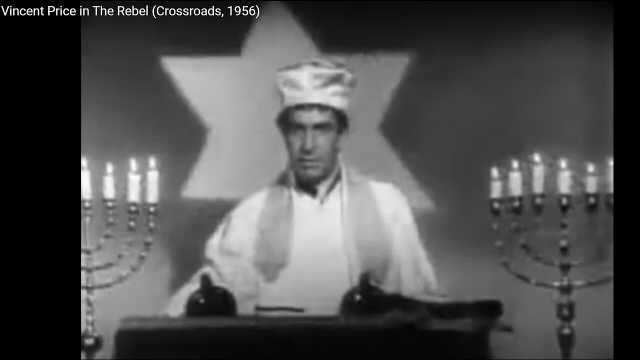 Vincent Price in The Rebel (Crossroads, 1956) [Based on True Life Events]