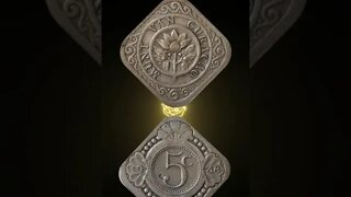 Curacao 5 Cents 1948.#shorts #coinnotesz