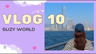 💐Suzy’s World💐Weekly Vlog 10✨Hong Kong//HK//🌊Hong Kong Island//☕Cafe//🍴EAT✿