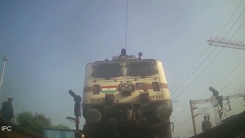 Hearing impaired man and oncoming train.