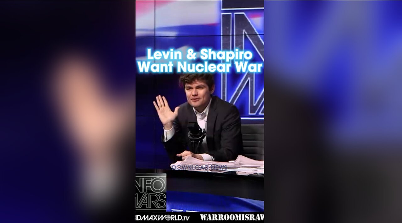 Alex Jones & Nick Fuentes: Ben Shapiro & Mark Levin Are Calling For Nuclear War For Their Bosses in Mossad - 10/25/23