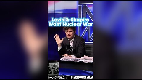 Alex Jones & Nick Fuentes: Ben Shapiro & Mark Levin Are Calling For Nuclear War For Their Bosses in Mossad - 10/25/23