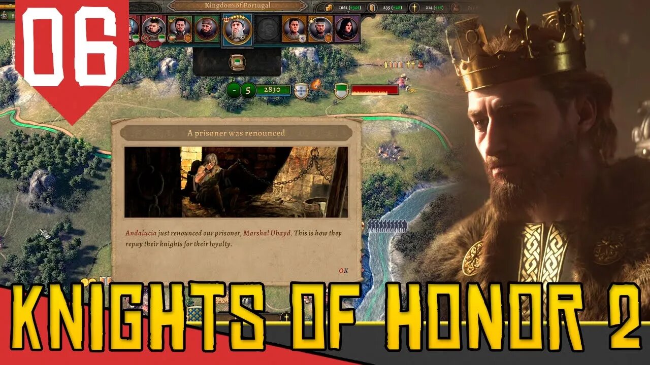 NOBRE! (Ou não) - Knights of Honor 2 Sovereign Portugal #06 [ Gameplay PT-BR]