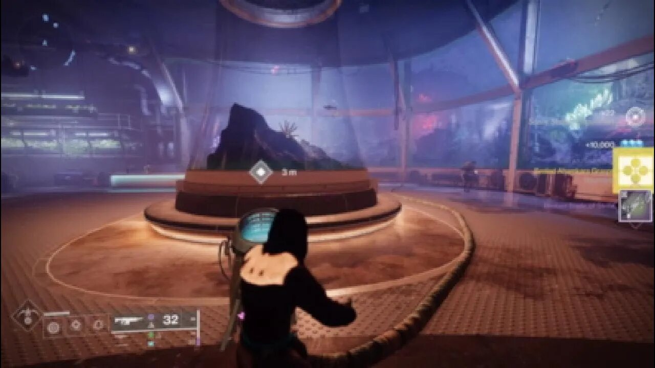 Destiny 2 - I caught the exotic fish Wispering Mothcap and got - Broken Blade of Strife.