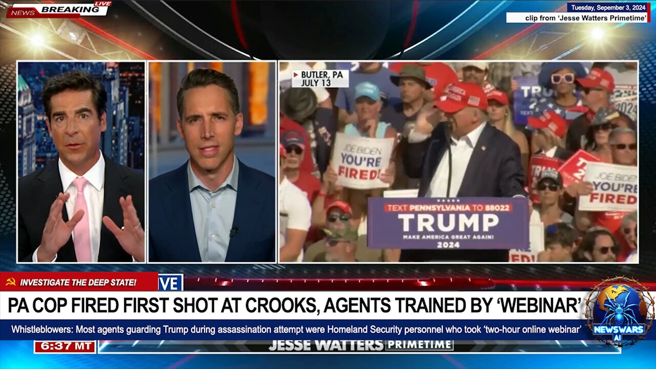 Local Cop Fired First Shot at Crooks, Agents Trained by ‘Webinar’ (Trump Assassination Attempt)