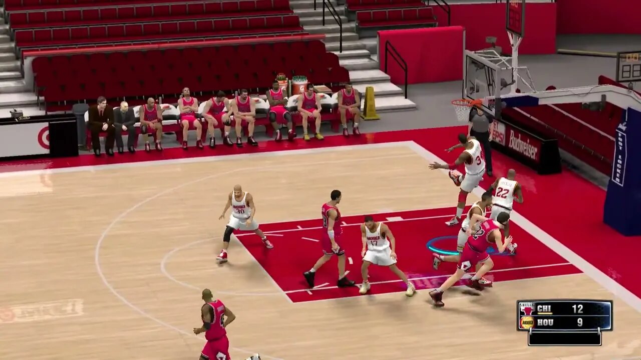 NBA Scrimmage: The 1995 Houston Rockets vs The 1995 Chicago Bulls @ The Summit