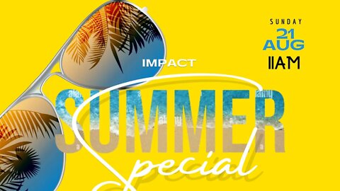 Impact Youth Take Over Service, 21 August 2022