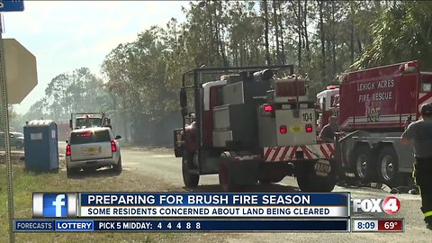 Clearing the way for fire season