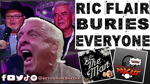Ric Flair BURIES Jim Ross & Eric Bischoff | Clip from Pro Wrestling Podcast Podcast #wwe #ricflair