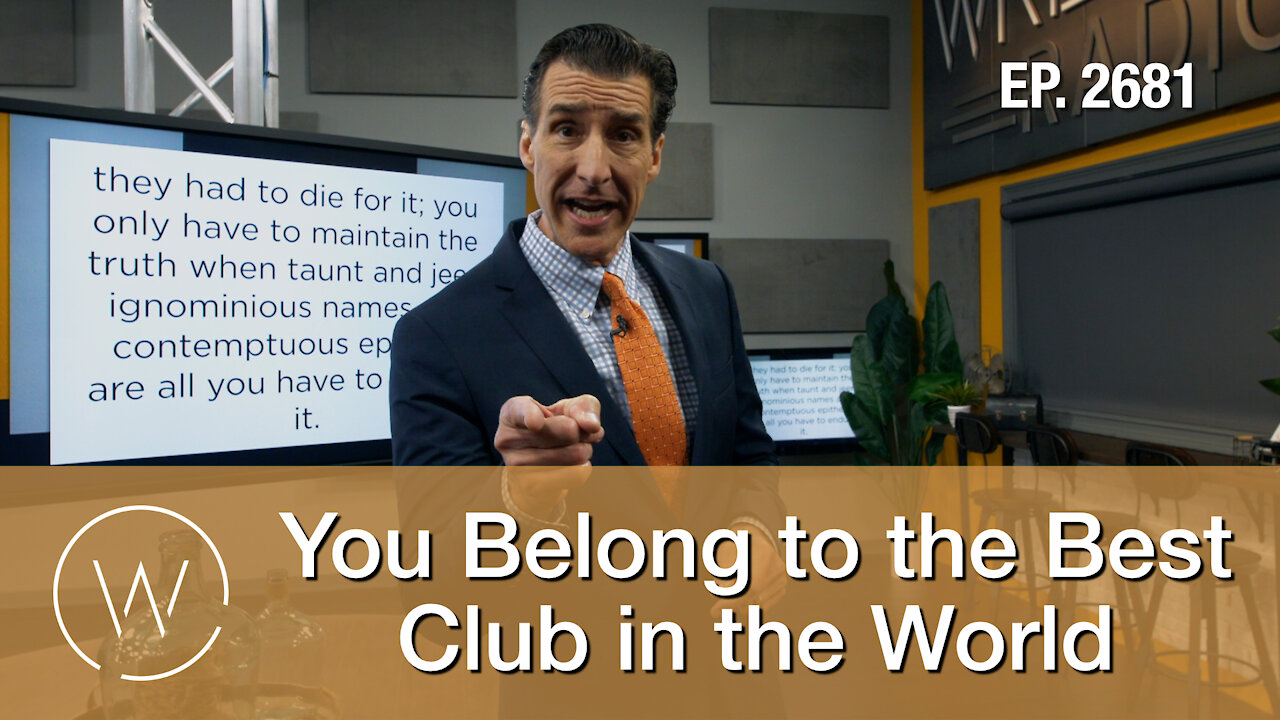 You Belong to the Best Club in the World