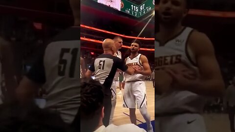 NUGGETS PG JAMAL MURRAY TRIES TO FIGHT THE AUDIENCE!!!