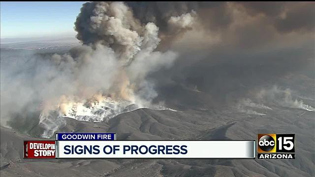Goodwin Fire at 43 percent containment