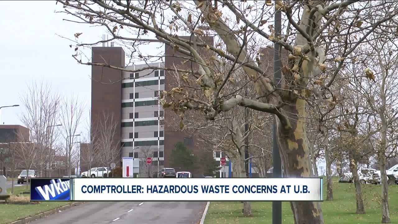 Comptroller audit finds hazardous waste concerns at U.B.