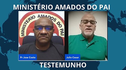 SÉRIE: TESTEMUNHOS I CURA DO CORAÇÃO I JULIO CESAR