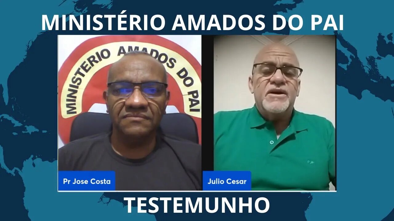 SÉRIE: TESTEMUNHOS I CURA DO CORAÇÃO I JULIO CESAR