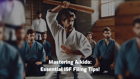 Mastering the ISF: Where to File for a Smooth Aikido Customs Clearance