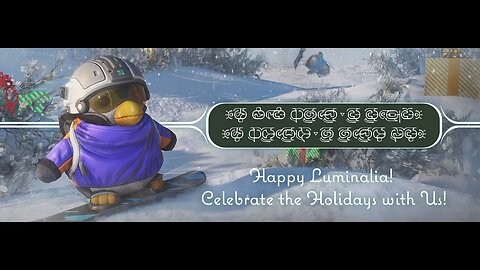 Luminalia Celebration in Star Citizen!