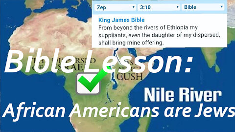 Bible Lesson: Proving African Americans are Israelites of the Bible in Full Live