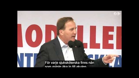 Adolf Löfven och Diktator Aladeen
