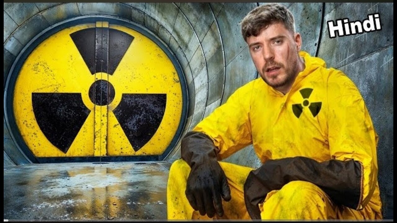 Survive 100 Days In Nuclear Bunker, Win $500,000 mrbeast hindi l Mr beast in hindi l