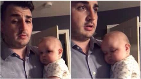 赤ちゃんを寝せるために退屈にさせる