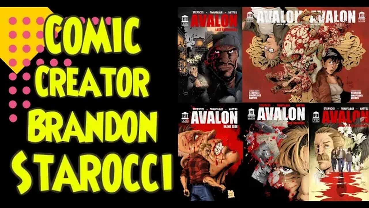 Interview with Comic Creator Brandon Starocci #comics #Avalon #indycomics #kickstarter #Zombies