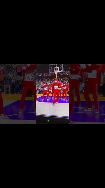 Did this song fit this😂😆😂 #jabbawockeez #2k23 #nbahalftimeshow #nba2k23 #ps5